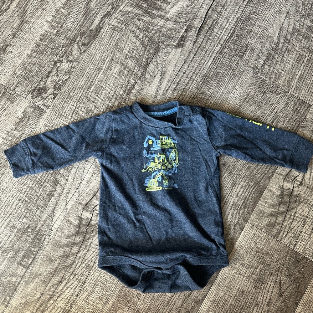 Carharrt baby onesie